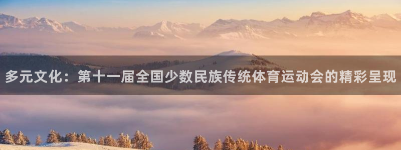 bbin视讯游戏官网：多元文化：第十一届全国少数民族传统体育运动会的精彩呈现