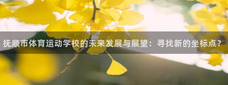 bbin视讯下：抚顺市体育运动学校的未来发展与展望：寻找新的坐标点？