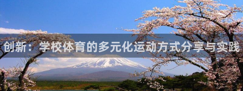 bbin视讯：创新：学校体育的多元化运动方式分享与实践